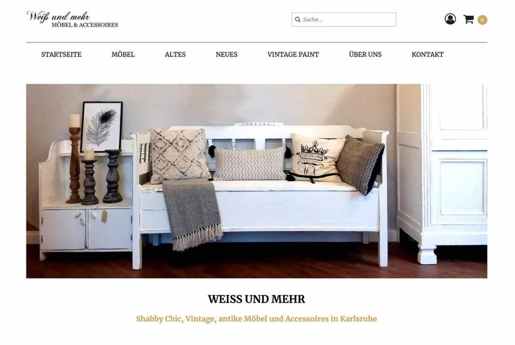 Weiß und mehr Möbel & Wohnaccessoires Beste Adressen